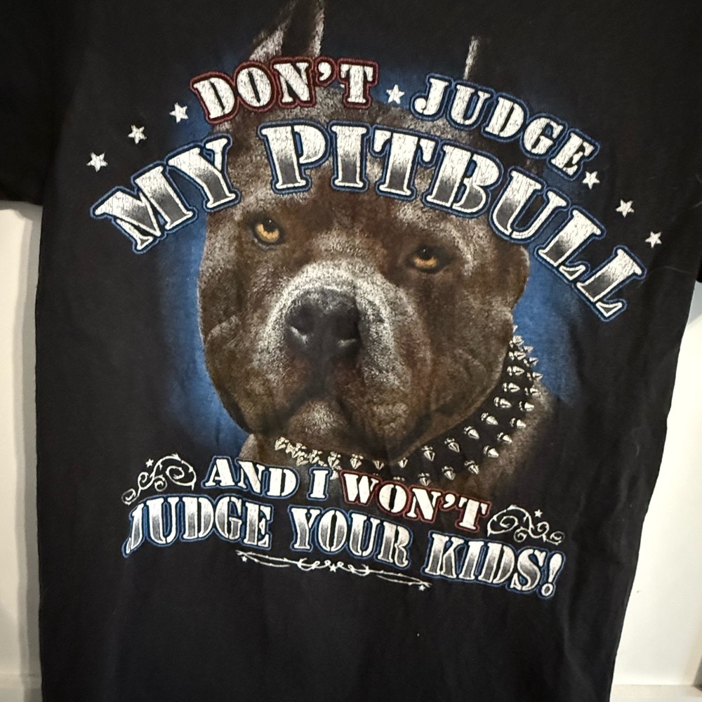 Delta Black Pitbull Graphic Tee - Picture 2 of 5